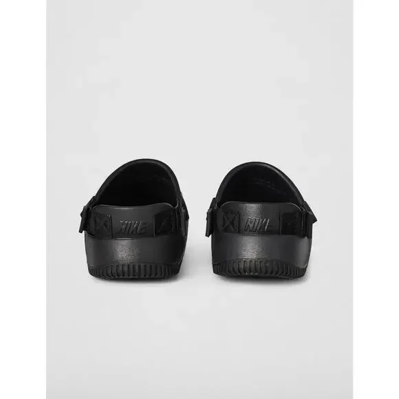 NWT Nike Calm Mule Black Basic Active Slides Mens Size 13 display picture 1